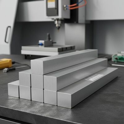 6063 อัลลูมิเนียมแม่นยําสี่เสาสําหรับ CNC Machining ความอดทนที่มั่นคง การทํางานเรียบ