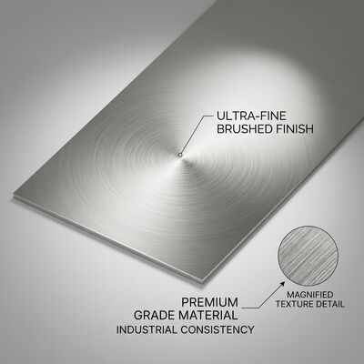 Corrosion-Resistant 304 Stainless Steel Sheet Chromium Nickel 2B BA Finish ASTM A240
