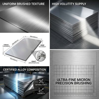 8K Super Mirror Finish 304 สแตนเลส โลหะไร้สแตนเลส พร้อมความสะท้อน 95% และทนทานต่อการกัดกร่อน 304 สับสราทสําหรับคลุมลิฟท์